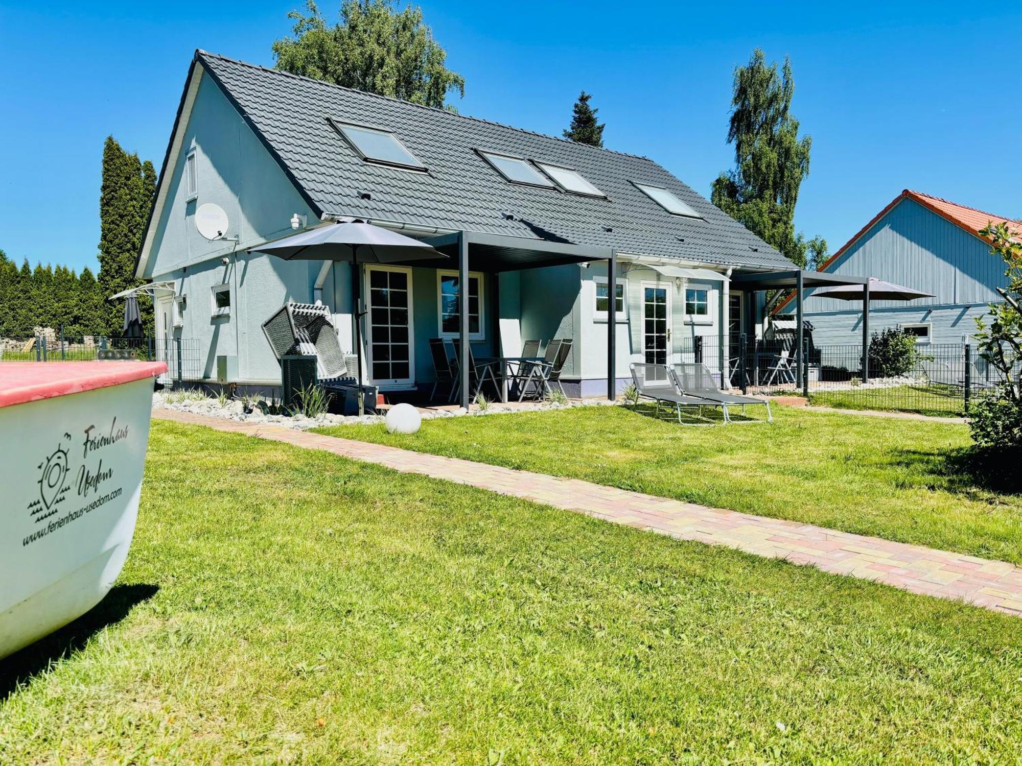 Ferienhaus Usedom Familie Stopp Haus 23 Lutow Buitenkant foto